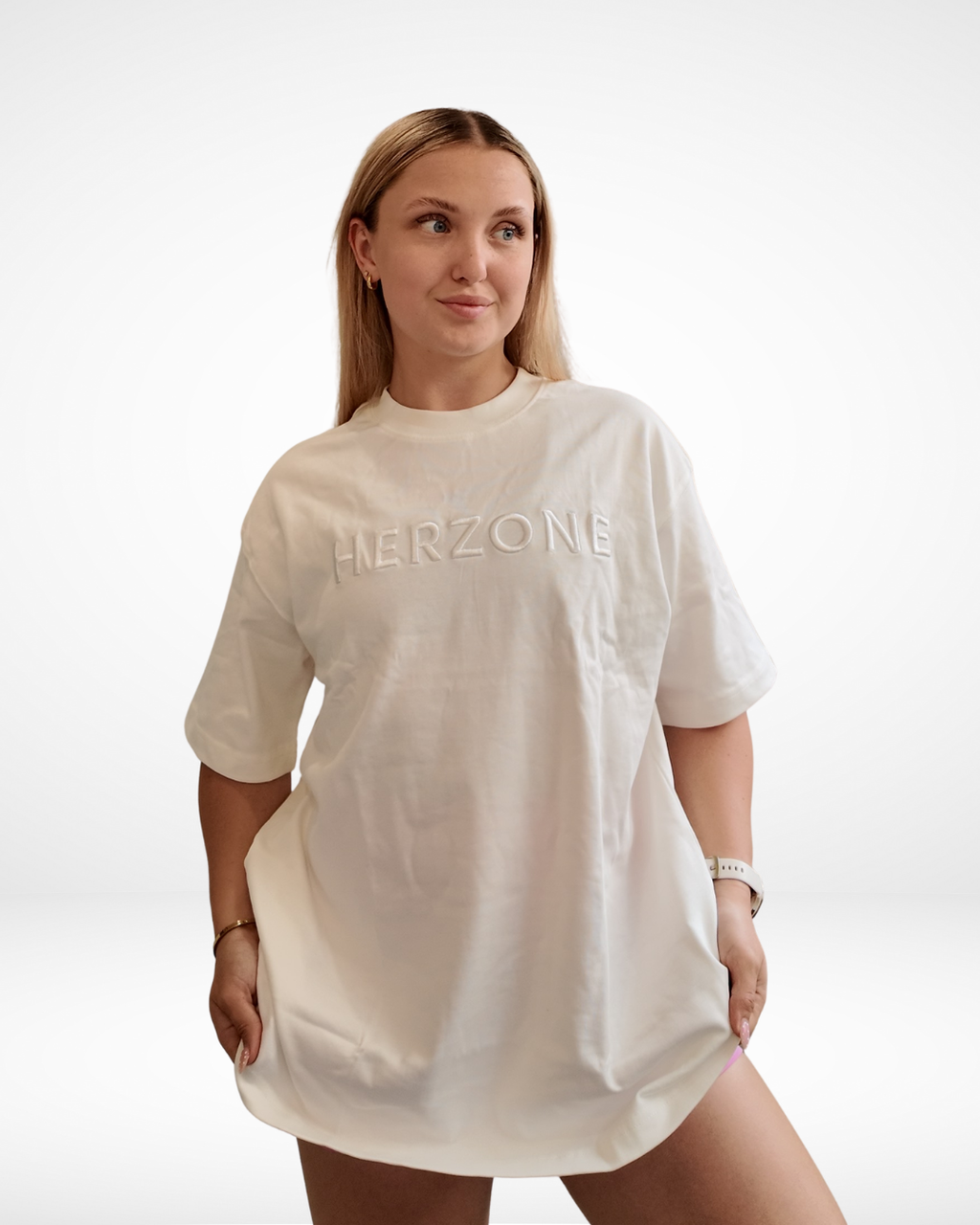 Staple Tee - Clouded White