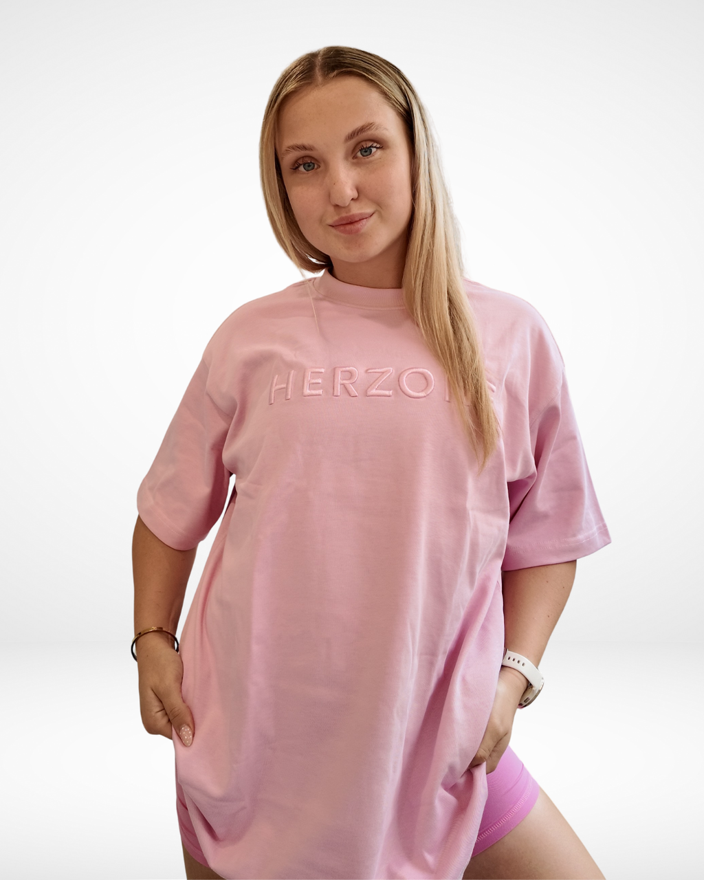 Staple Tee - Icy Pink