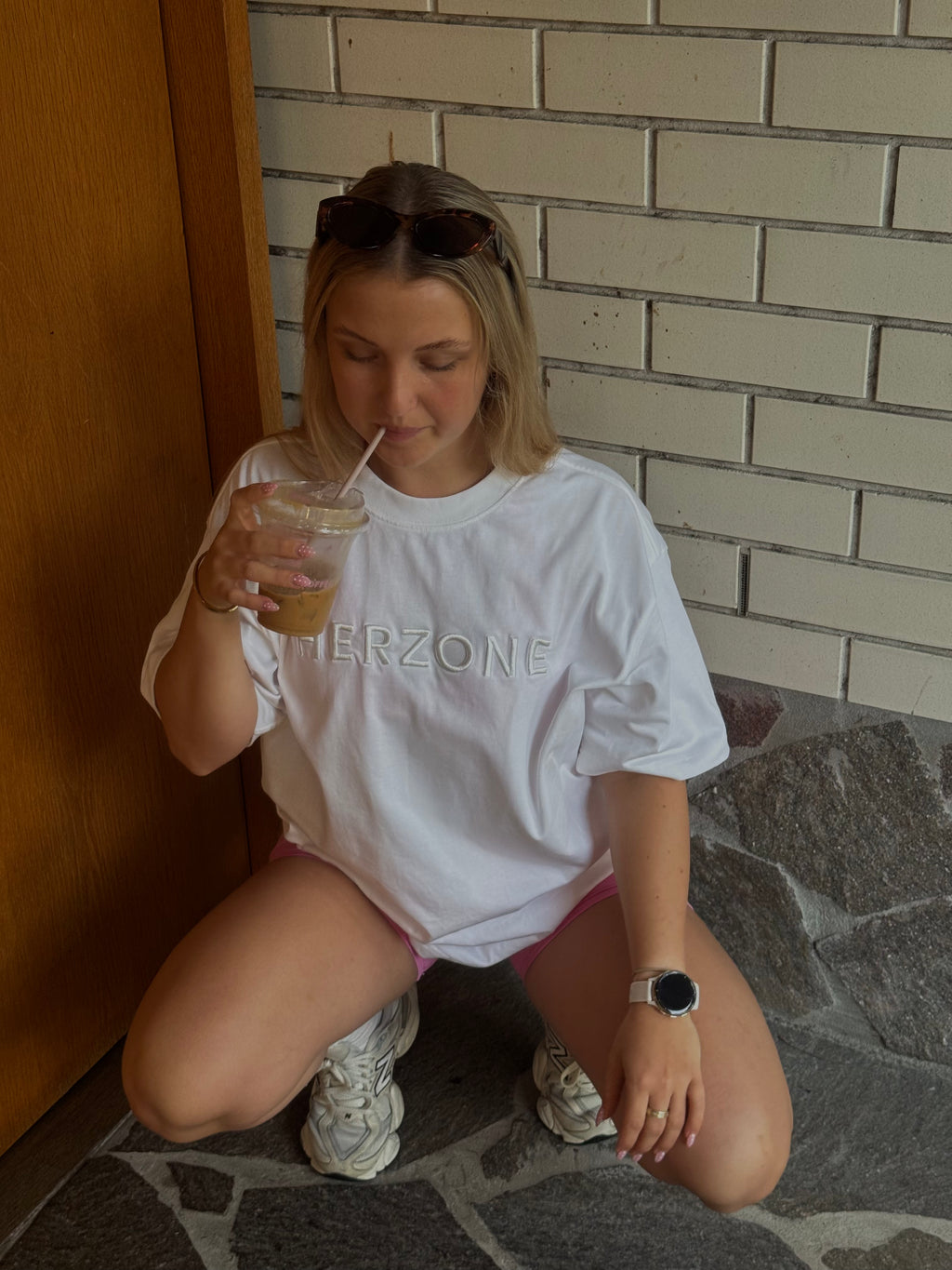 Staple Tee - Clouded White